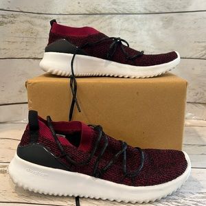 Adidas Ultimamotion Black Mystery Ruby  Cloudfoam